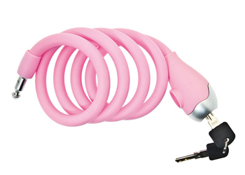 BRN Spirale Rivestita in Silicone-rosa